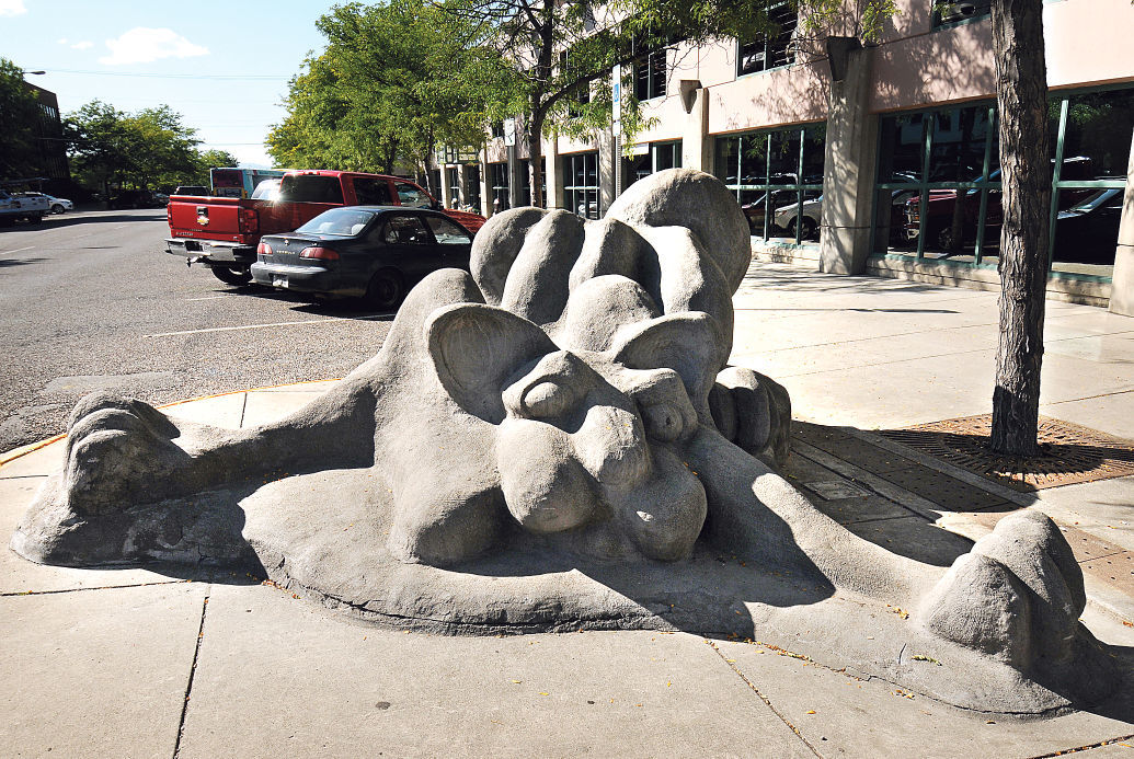 Cat sculpture, Missoula